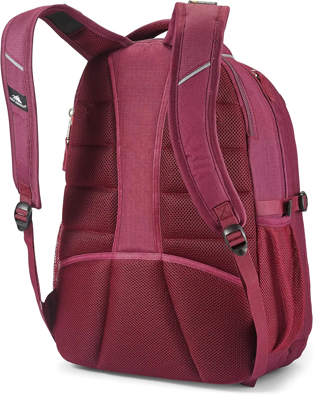 High Sierra Swerve Laptop Backpack, One Size, Copper Splater/Maroon