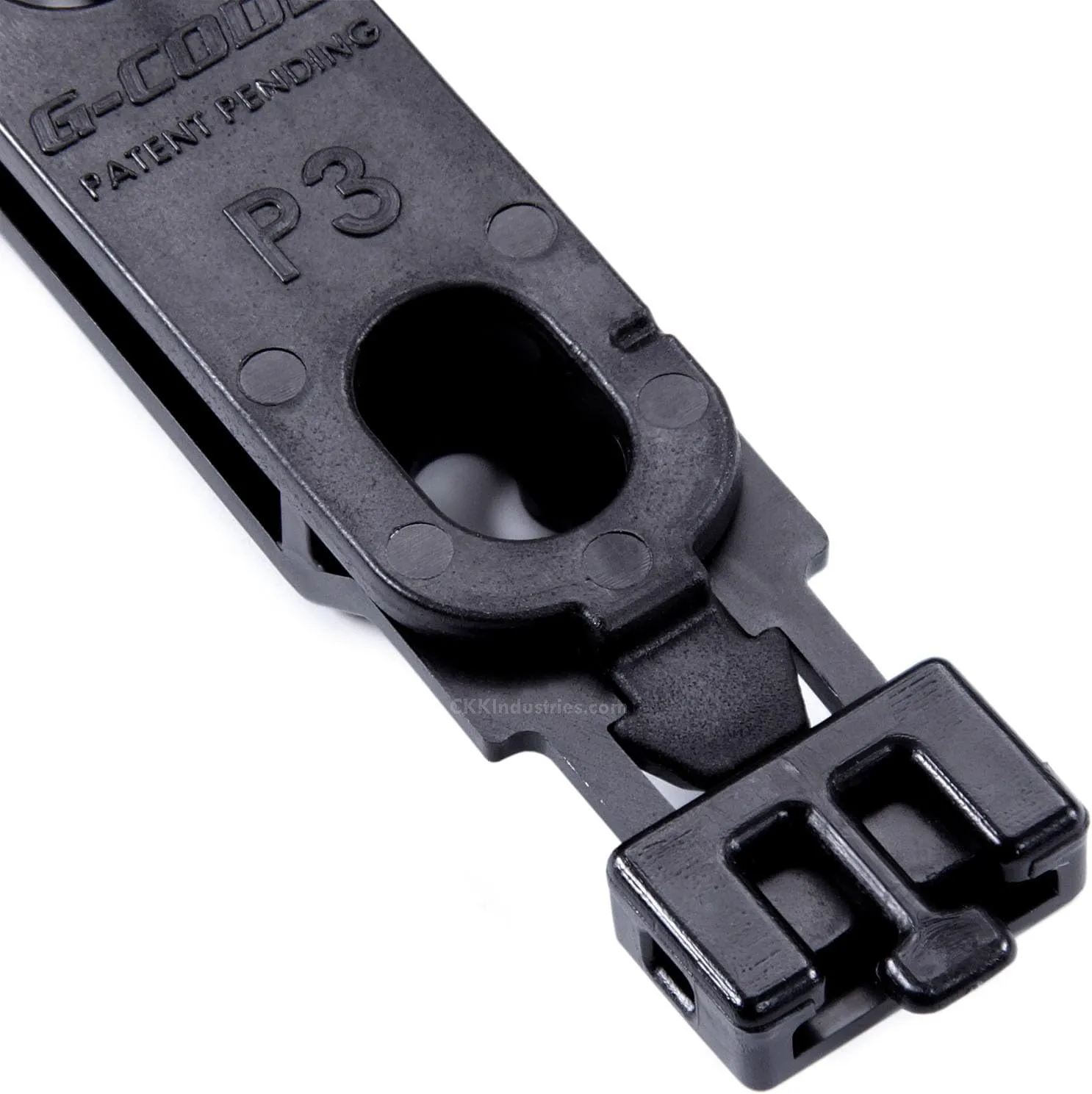 HolsterSmith G-Code Molle Clip Attachments - OWB Locking Design (Outside-The-Waistband) - (for 1.75-3.00 inch Straps & Belts) - for KYDEX Holsters, Sheaths, Tools, Mag Pouch