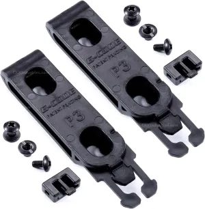 HolsterSmith G-Code Molle Clip Attachments - OWB Locking Design (Outside-The-Waistband) - (for 1.75-3.00 inch Straps & Belts) - for KYDEX Holsters, Sheaths, Tools, Mag Pouch