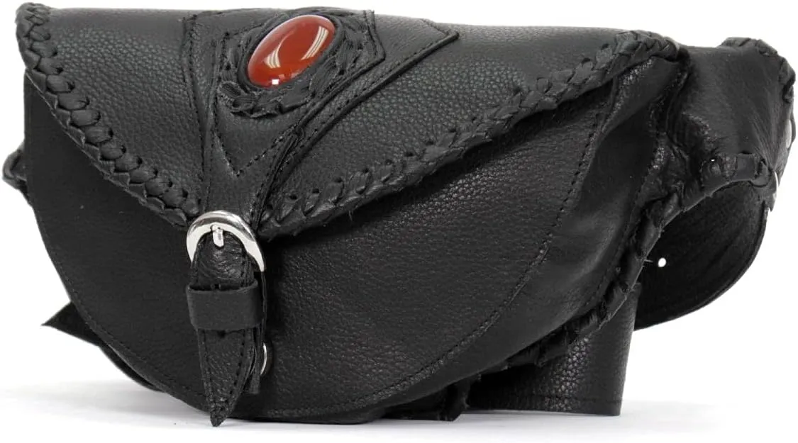 Hot Leathers BGA1010 Waist Pouch Purse - 13X6