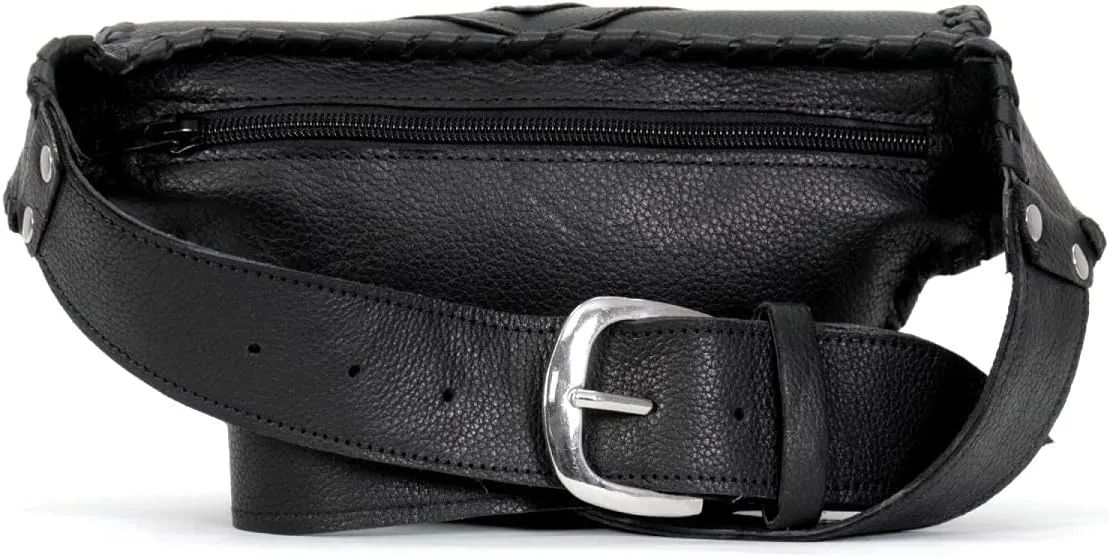 Hot Leathers BGA1010 Waist Pouch Purse - 13X6