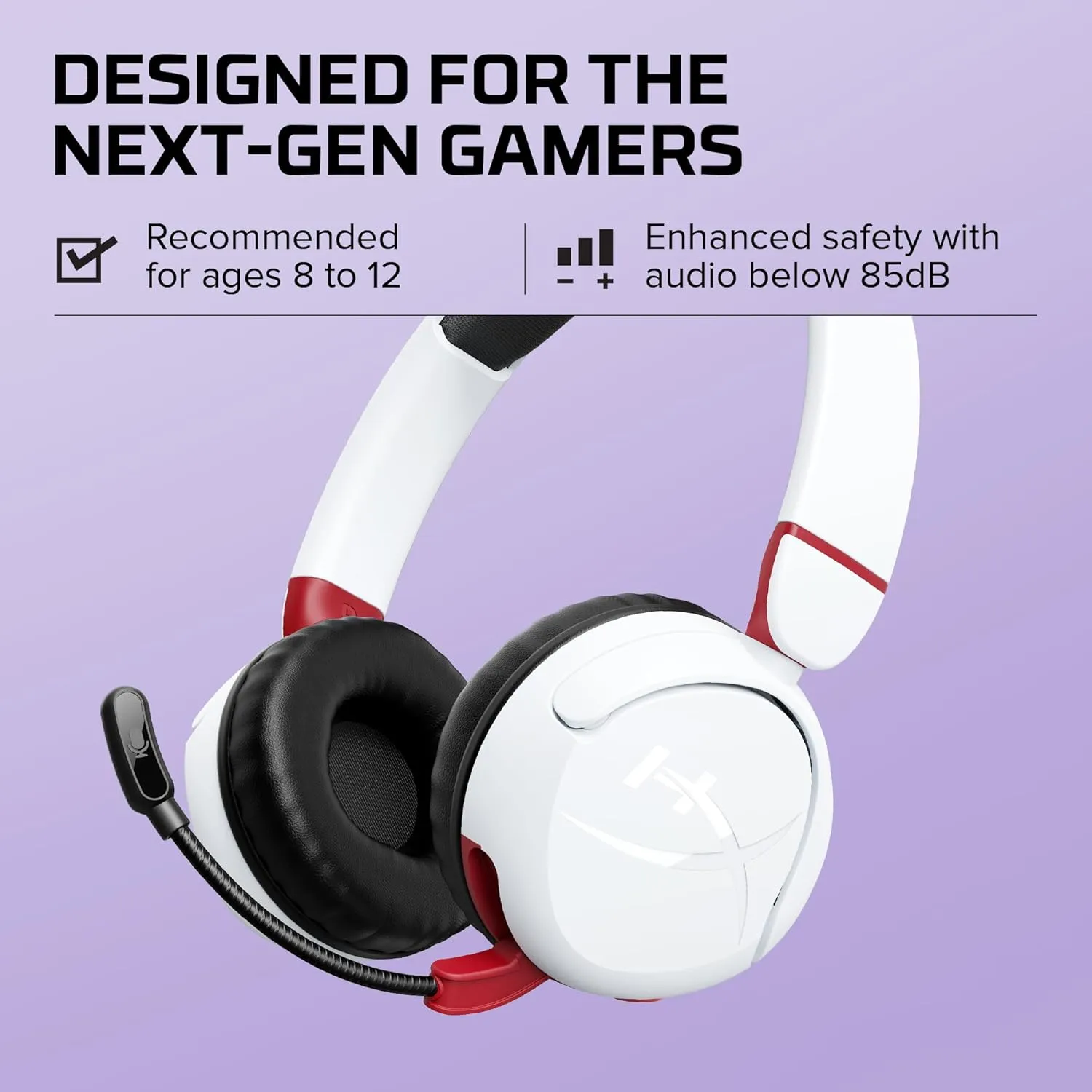 HyperX Cloud Mini Kids Wireless (White)