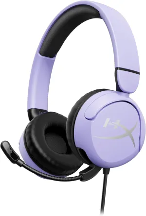 HyperX - Cloud Mini Wired Headset for PC, PS5, PS4, Xbox Series X|S, Xbox One, Nintendo Switch, Chromebook, and Mobile - Lavender