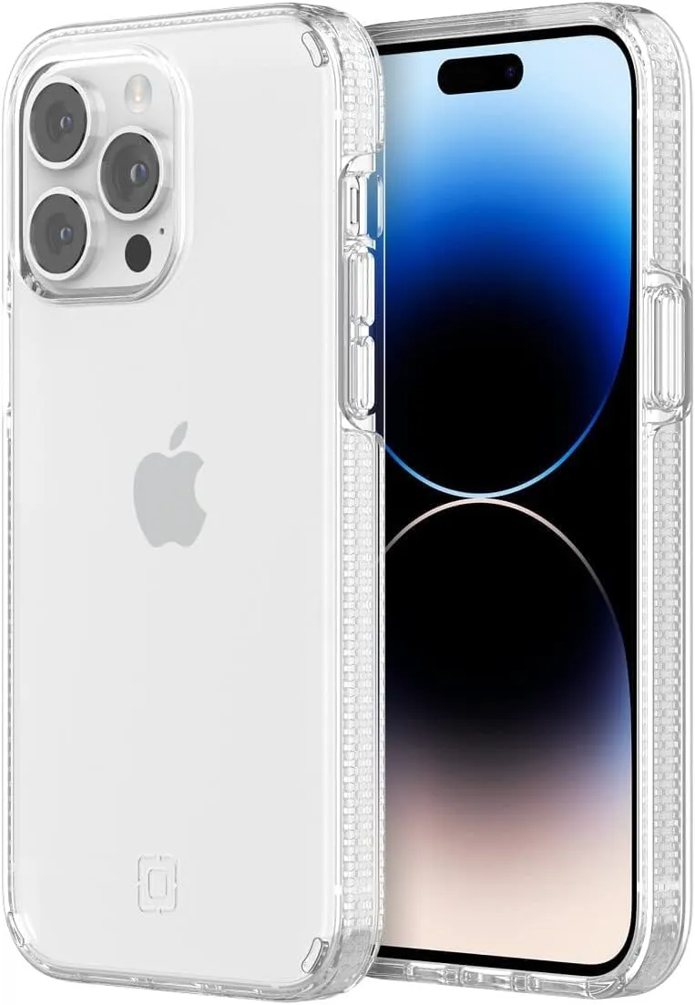 Incipio Duo Case for iPhone 14 Pro Max – Magsafe & Wireless Charging Compatible, Slim Dual-Layer Protective Case with 12ft Drop Protection, Shock-Absorbing, Scratch-Resistant Cover - Clear