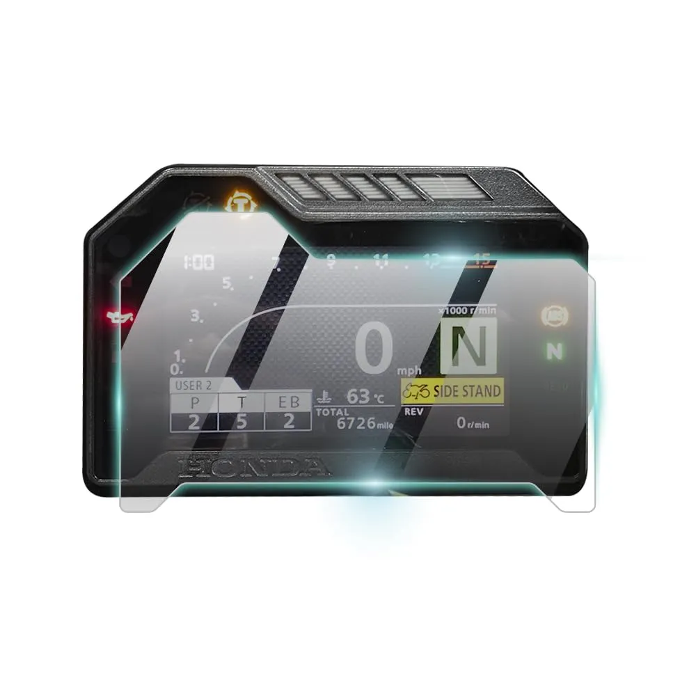 IPG Proactive Compatible with Honda 2017-2023 CBR 600RR - CBR 1000RR Fireblade/SP SC77 Motorcycle Instrument Cluster Speedometer Screen Protector Nano Ceramic Film Ultra Responsive for CBR1000RR