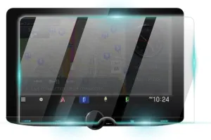 IPG ProActive Made for Kenwood DNR1008RVS - DMX1037S - DMX1057XR 10.1 Inch Display 9H Hardness Screen Protector Nano Ceramic Film Ultra Responsive High Clarity for KenwDNR1008RVS