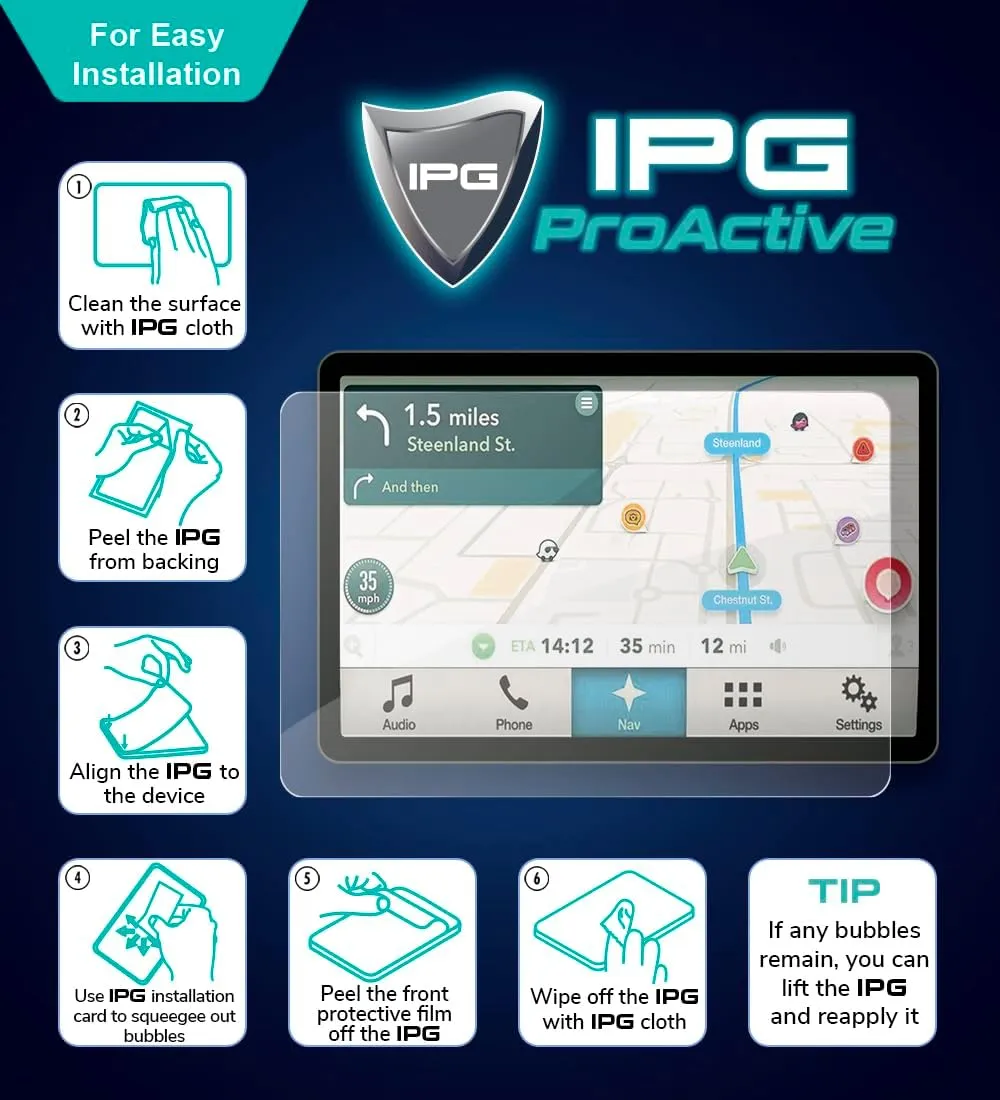 IPG ProActive Made for LEICA Disto D5 Display 9H Hardness Screen Protector (2 Units) Nano Ceramic Film Ultra Responsive High Clarity Smudge & Shock Proof for DistoD5