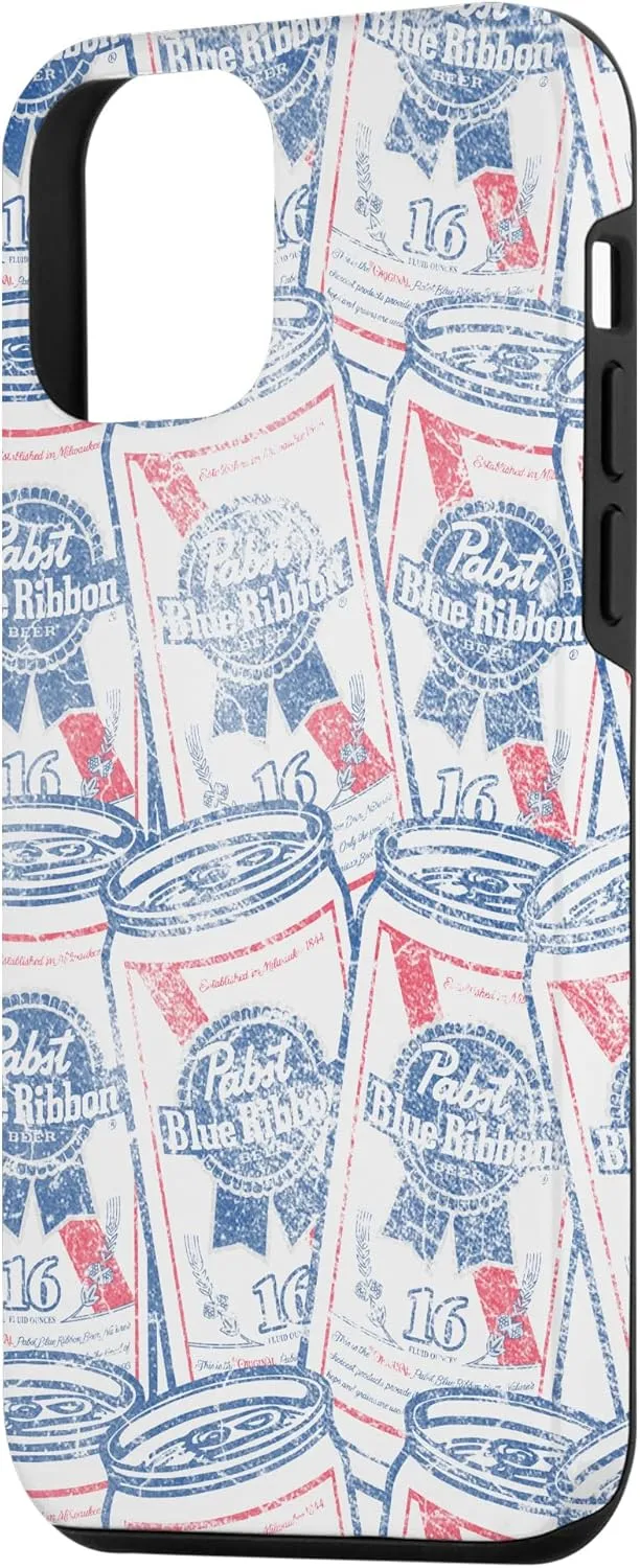 iPhone 12 mini Pabst Blue Ribbon Cans Jumbo Print Case