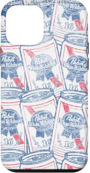 iPhone 12 mini Pabst Blue Ribbon Cans Jumbo Print Case