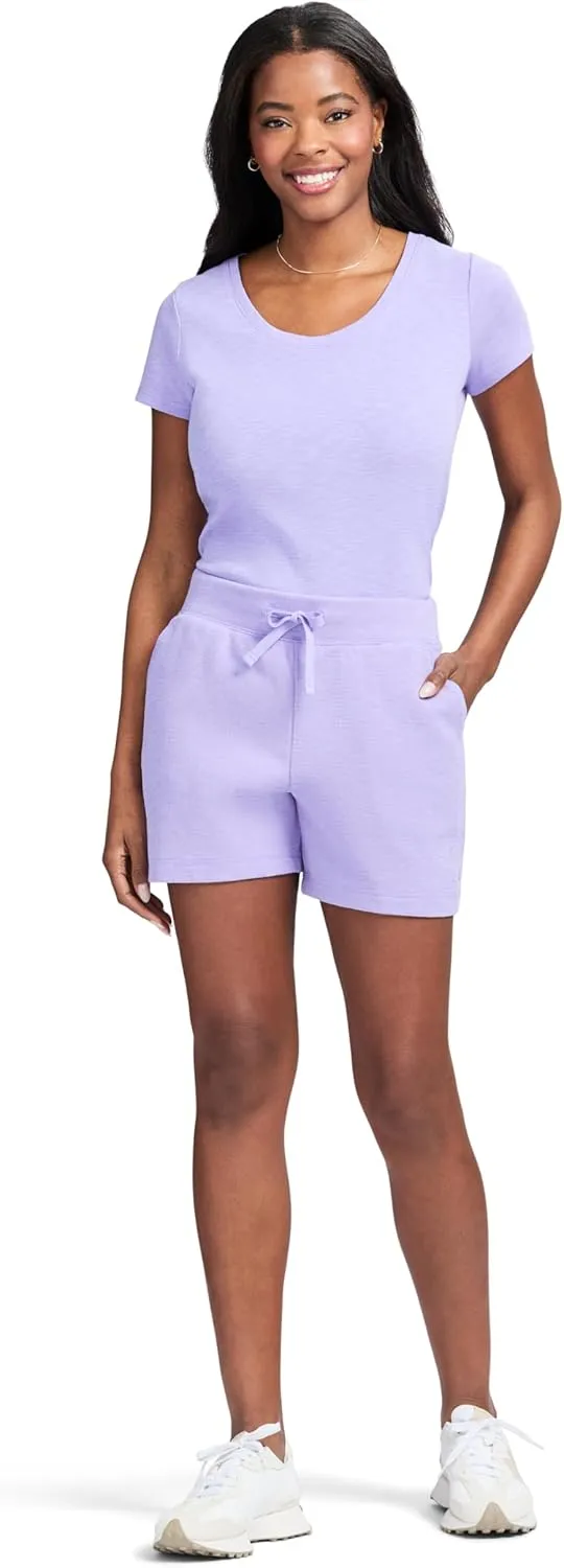 IZOD Women's Shorts Active Athletic Lounge with Pockets