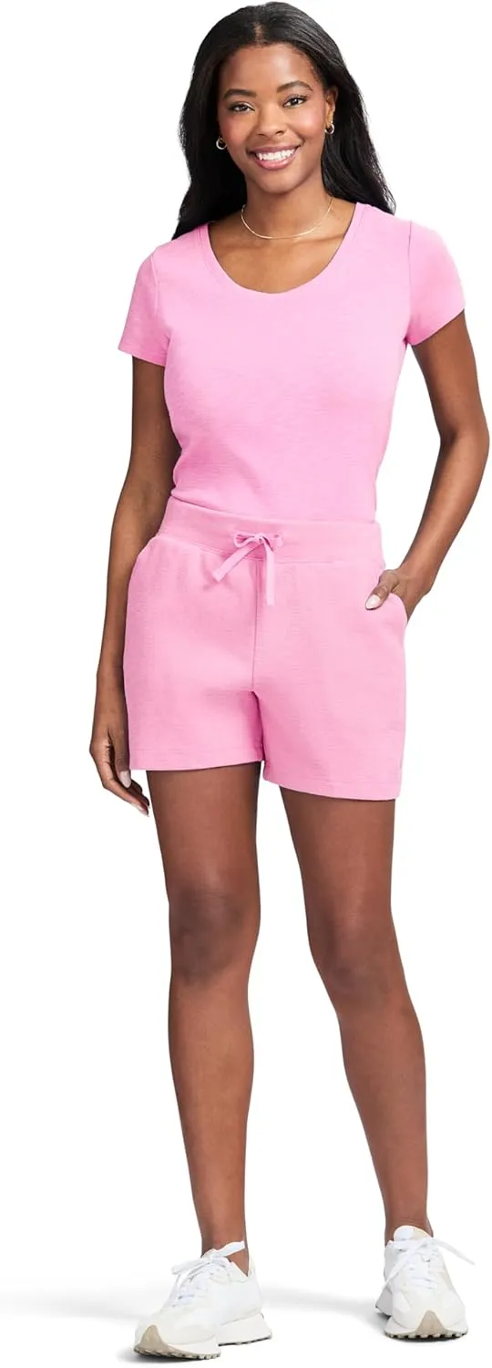 IZOD Women's Shorts Active Athletic Lounge with Pockets