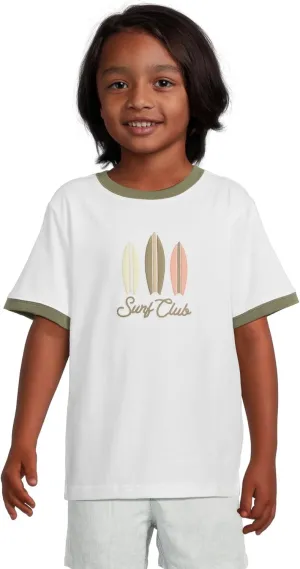 Janie and Jack Men's Surf Club Graphic Tee (Toddler/Little Big Kids)