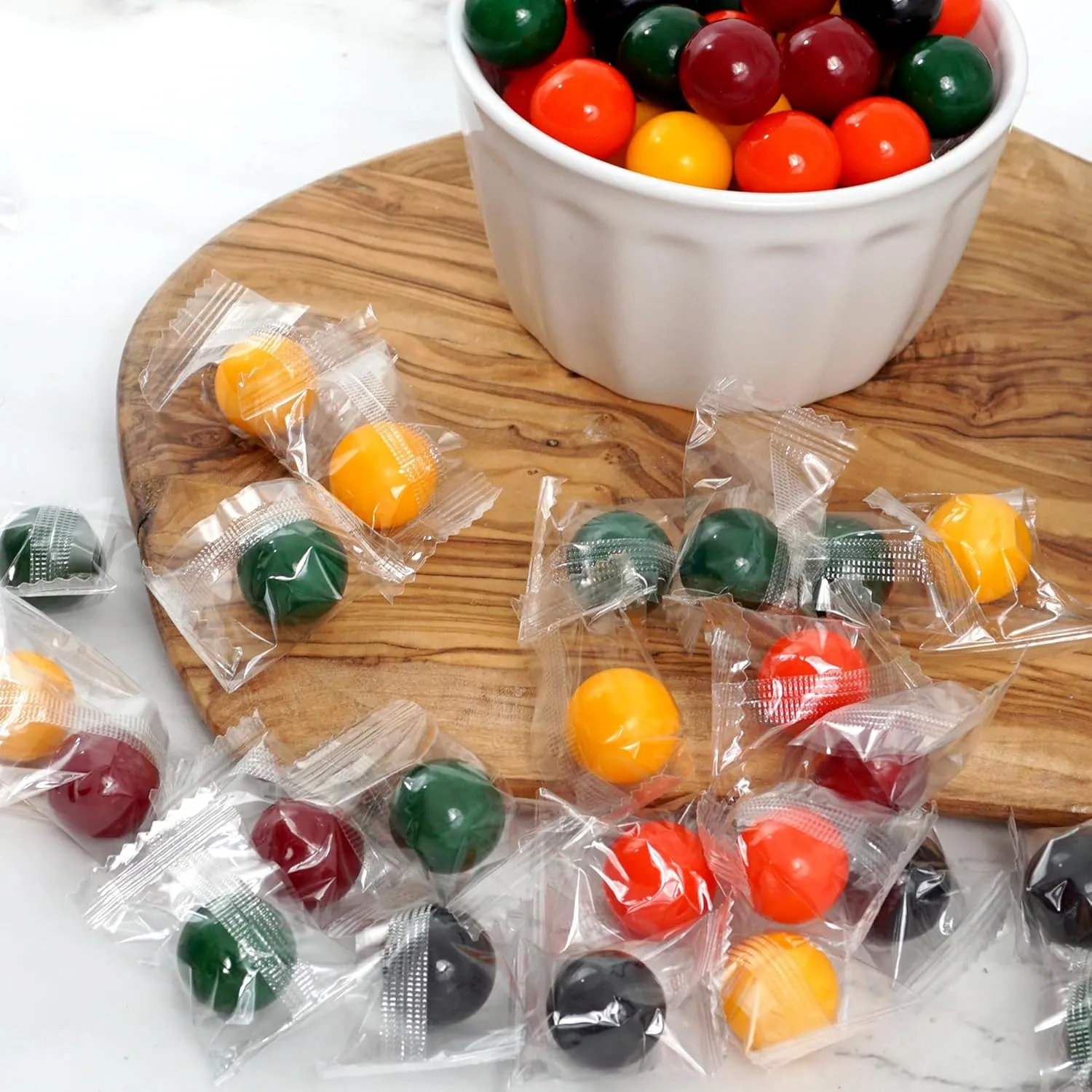 Jawbreakers Candy, 2 Pound Jawbreakers Candy Bulk (Approx. 175 Pieces), Jawbreakers Candy Individually Wrapped, Jaw Breakers