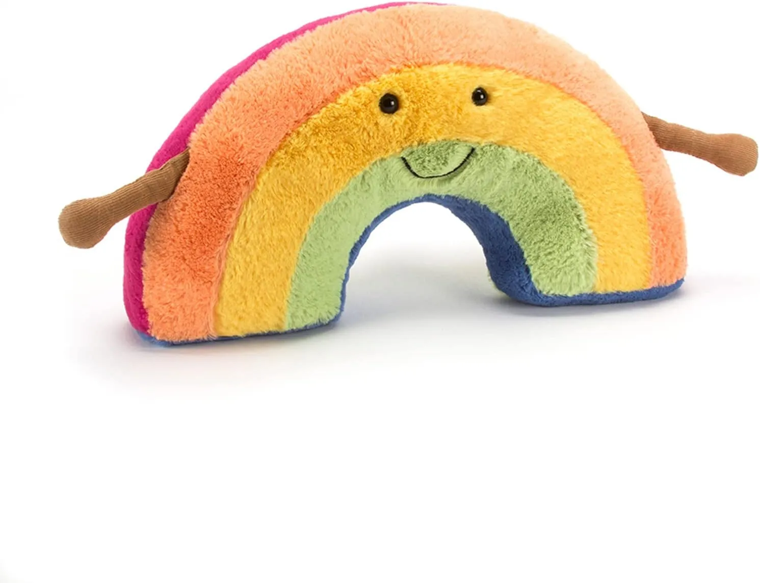 Jellycat Amuseables Rainbow Stuffed Toy, Medium 12.5 inches - Rainbow Plush - Fun Gift Idea