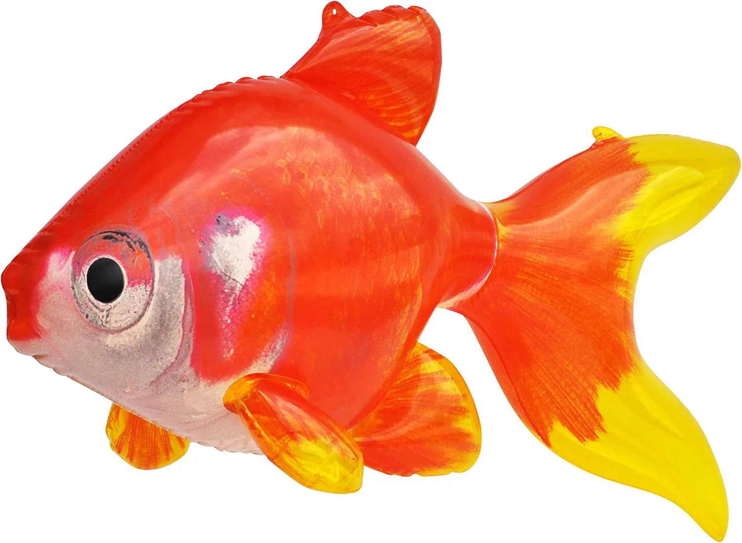 Jet Creations Inflatable Aquatic Animal 4pc Pack: Shark, Dolphin, Goldfish, Starfish, Crab, Penguin. 20  inch Long. Pool Toys, Photo Prop, Theme Party Centerpiece, VBS, Gifts for Kids 3 Year and up