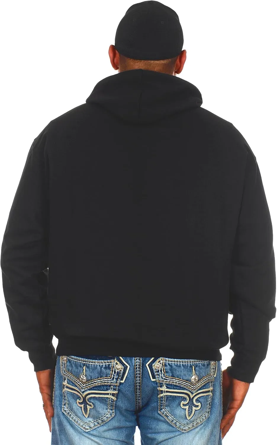 JH DESIGN GROUP Men's Camaro Classic Hoodie Pullover Sweatshirt in Black