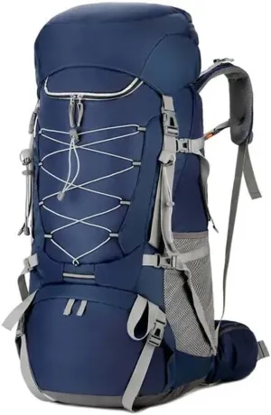 JSEIAJB 75L Camping Backpack Travel Sport Bag with Rain Cover Climbing Mountaineering Trekking Outdoor Rucksack Hiking Bag