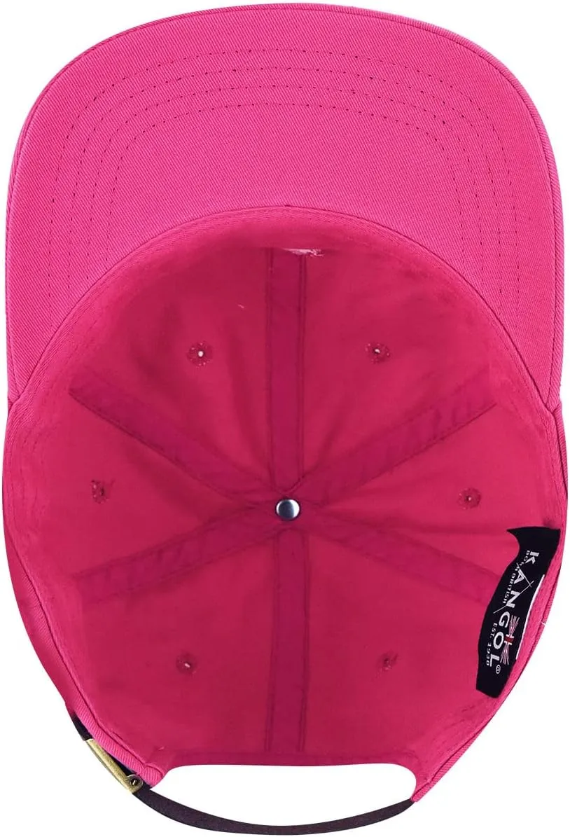 Kangol Washed Baseball Hat - Papaya Milk / 1SFM Baseball & Sport Caps One Size Fits Most
