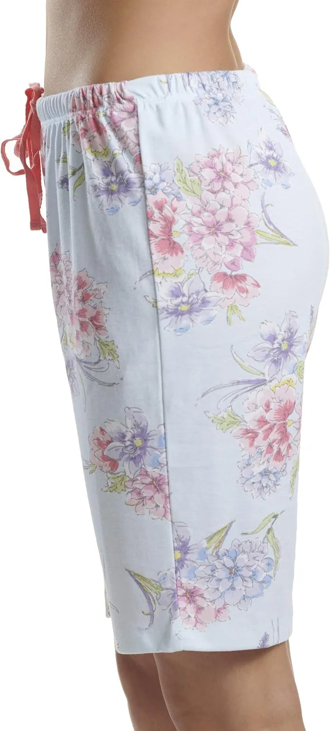 Karen Neuburger womens Pajamas Cropped Pj Bermuda Short