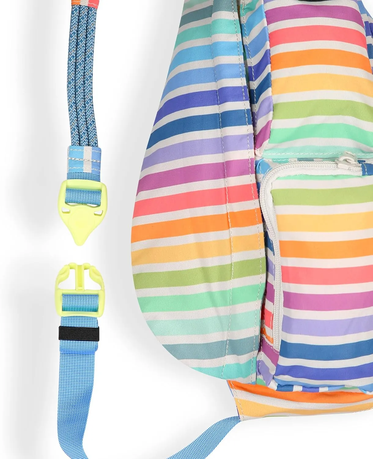 KAVU Mini Slingback, Rainbow Stripe, One Size