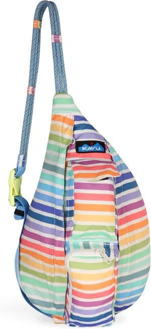 KAVU Mini Slingback, Rainbow Stripe, One Size