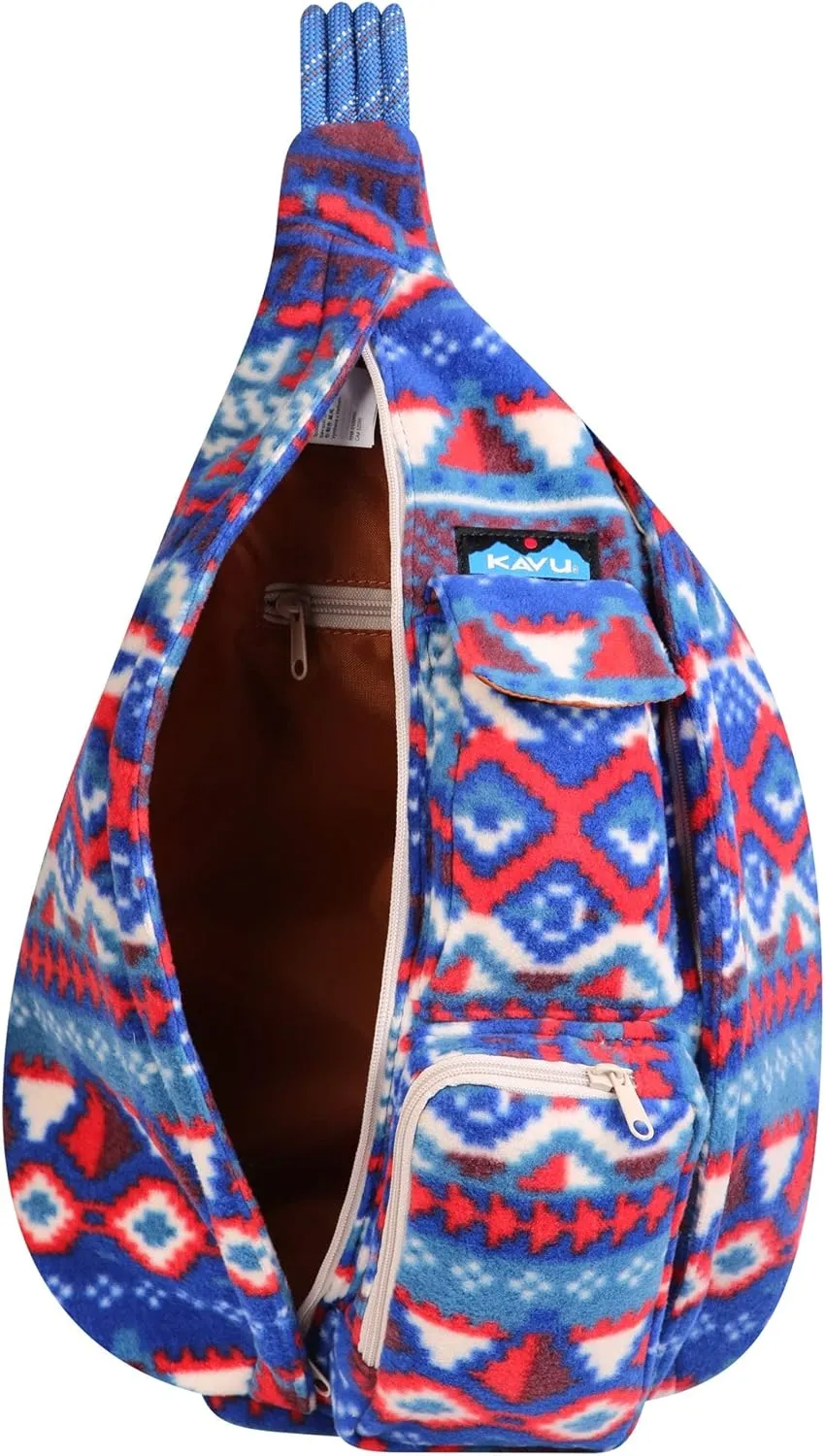 KAVU Patty Pack Mini Backpack-8Bit Knit