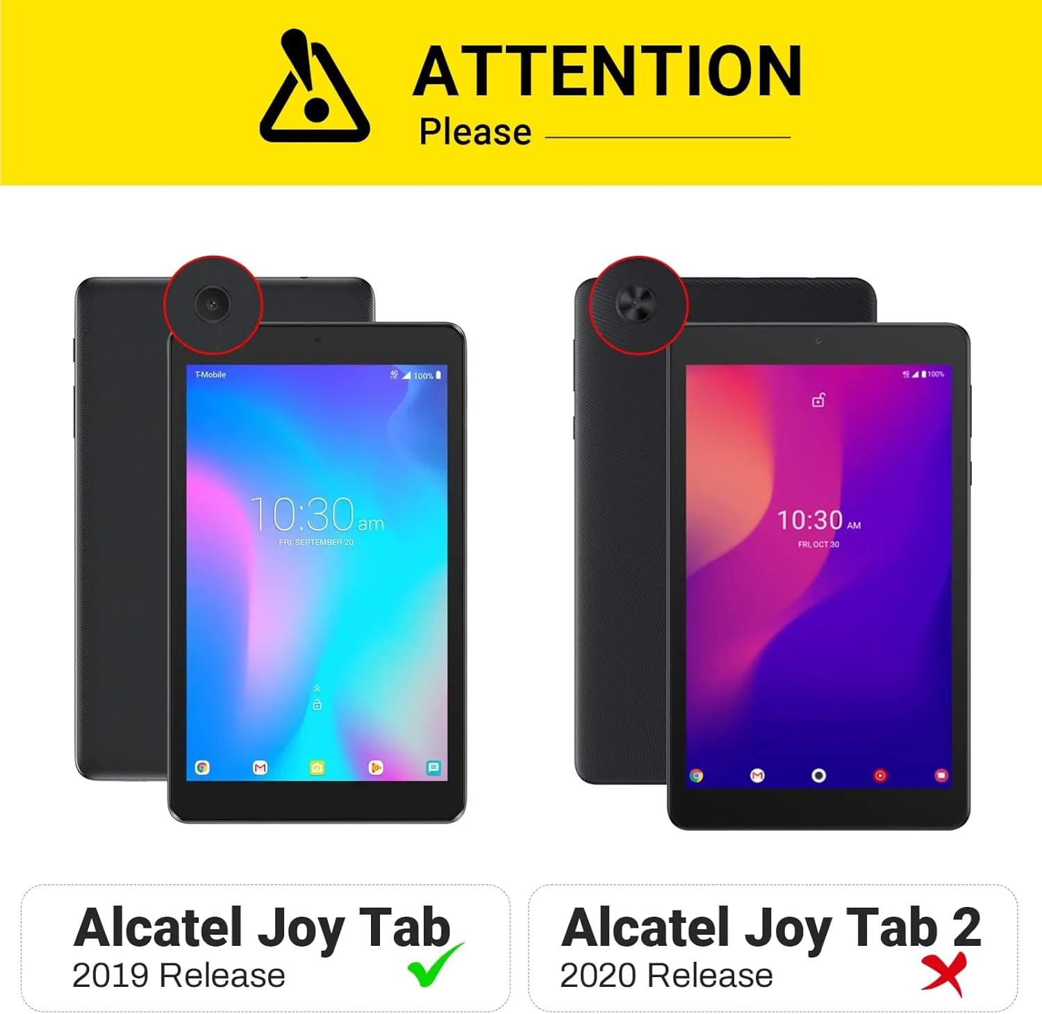 Kids Case for Alcatel Joy Tab 8 2019/T-Mobile 3T 8 Tablet 2018/A30 Tablet 8 2017,Lightweight Handle Stand Case for Joy Tab 8 2019 9029W/ 3T 8 2018 9027W/ A30 8 inch 2017 9024W