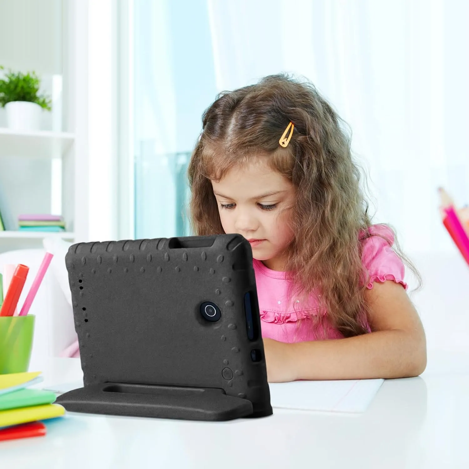 Kids Case for Alcatel Joy Tab 8 2019/T-Mobile 3T 8 Tablet 2018/A30 Tablet 8 2017,Lightweight Handle Stand Case for Joy Tab 8 2019 9029W/ 3T 8 2018 9027W/ A30 8 inch 2017 9024W