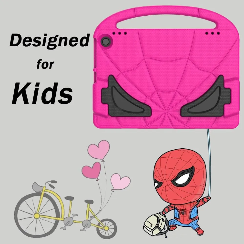 Kids Tablet Case for 11inch Tablets(Only 13th Gen, 2023 Released Model),Unsuitable for iPad Onn 11inch Tablets, Lightweight Shockproof Case with Screen Protector Handle Stand -Pink