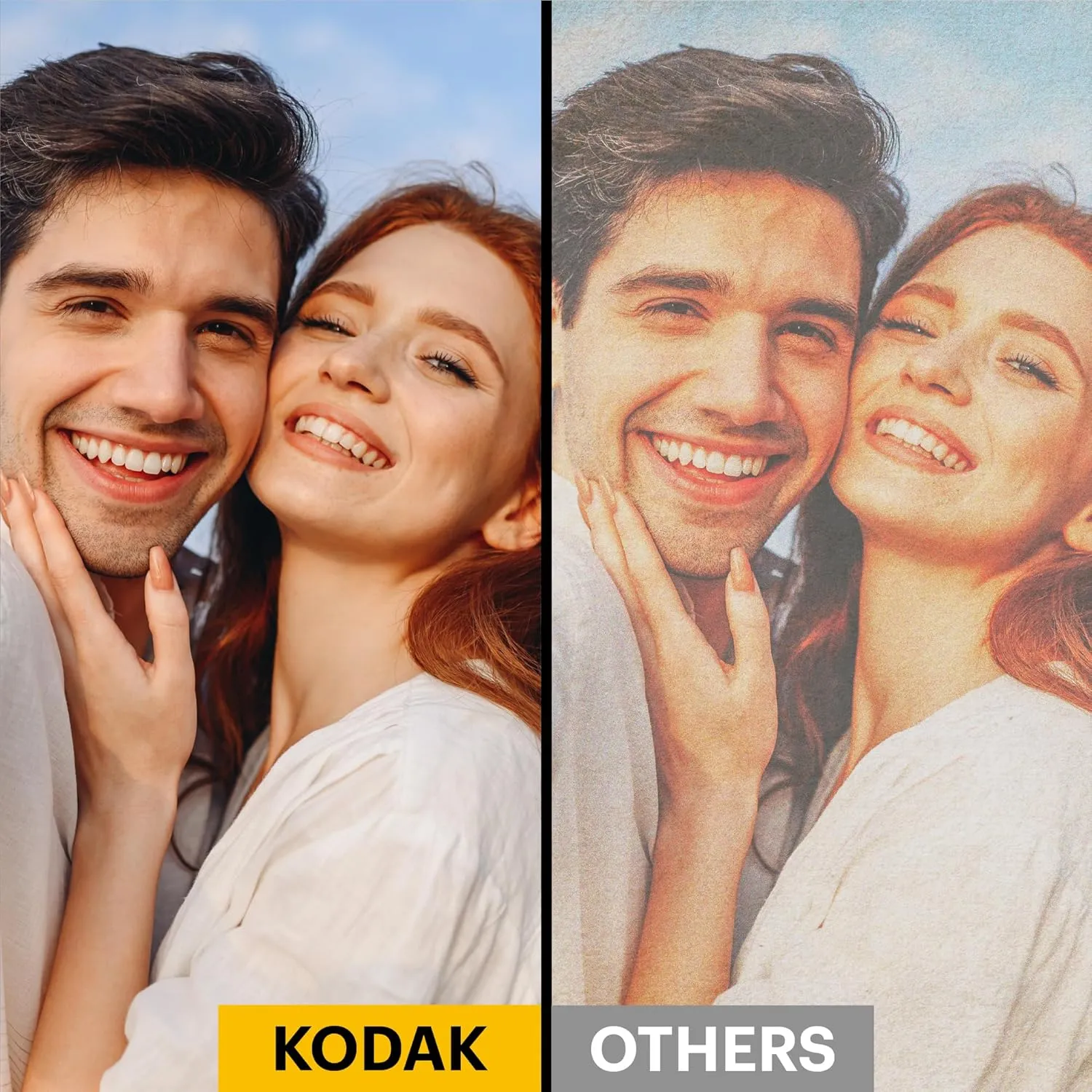KODAK 4PASS 7.5 x 7.5 cm Film Cartridge (60 Sheets) for KODAK Mini 3 Retro and Mini Shot 3 Retro