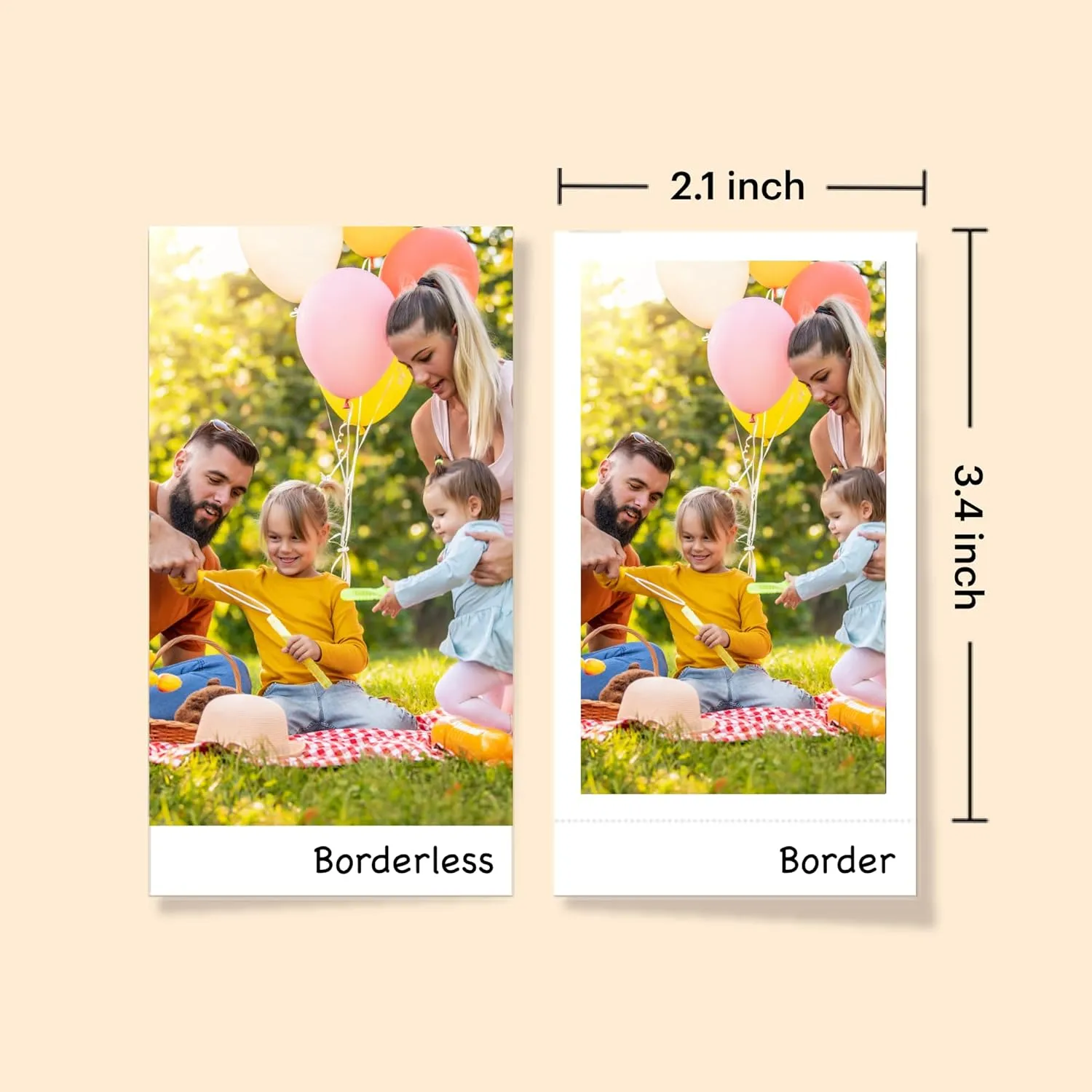 KODAK Mini Shot 2 Retro 4PASS 2-in-1 Instant Digital Camera and Photo Printer (2.1x3.4 inches) Initial 8 Sheets   60 Sheets Bundle, White