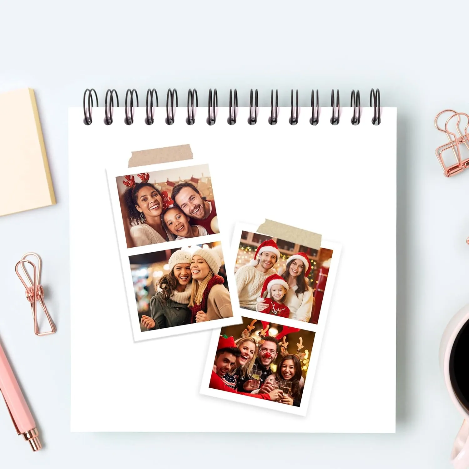 KODAK Mini Shot 2 Retro 4PASS 2-in-1 Instant Digital Camera and Photo Printer (2.1x3.4 inches) Initial 8 Sheets   60 Sheets Bundle, White