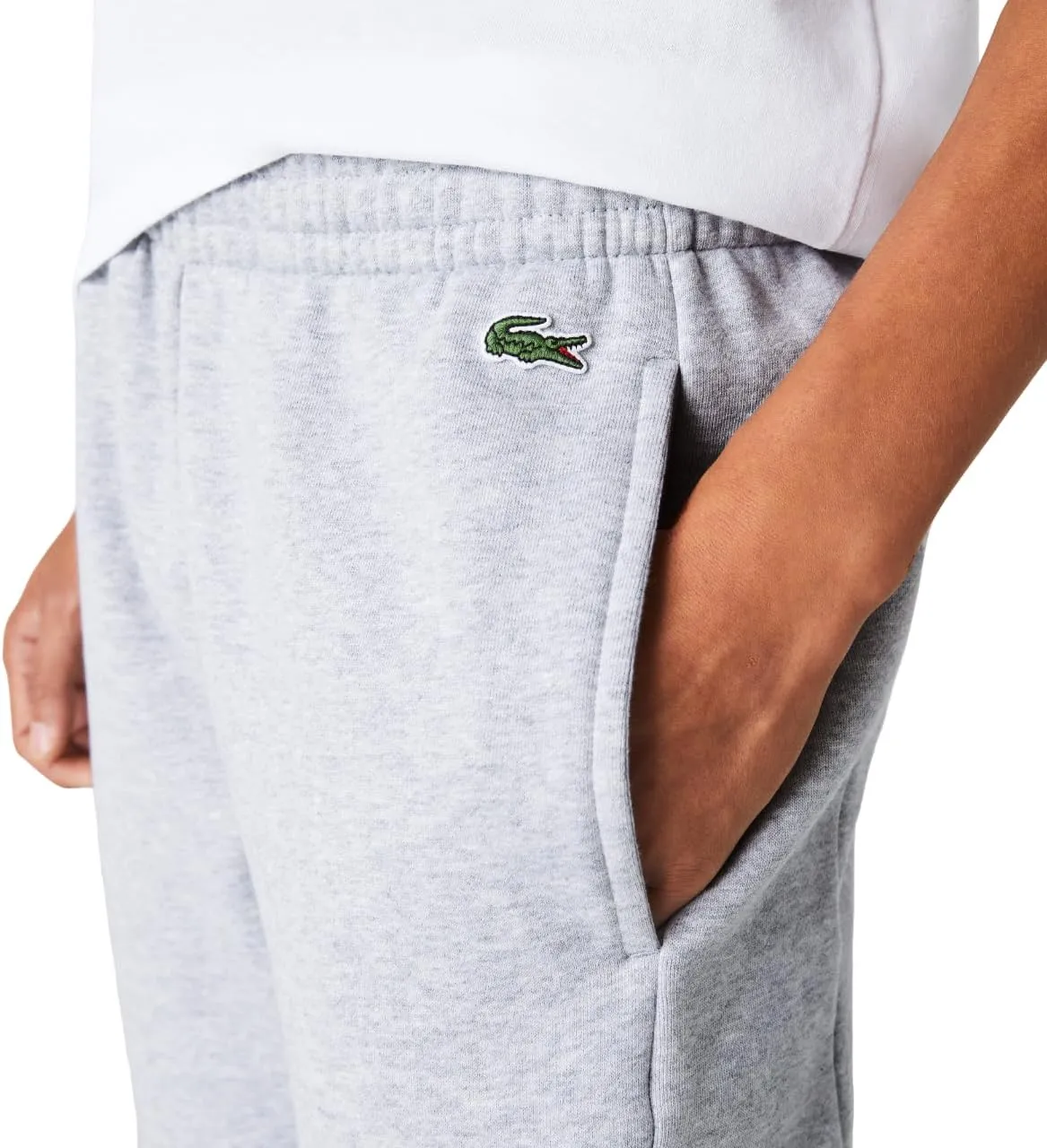 Lacoste Men's Branded Colorblock Fleece Jogging Pants