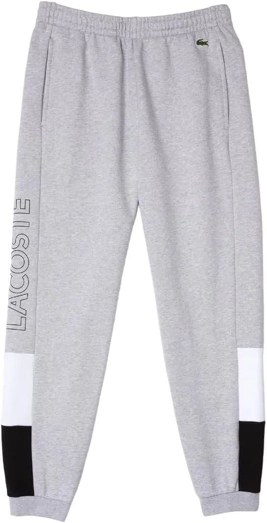 Lacoste Men's Branded Colorblock Fleece Jogging Pants