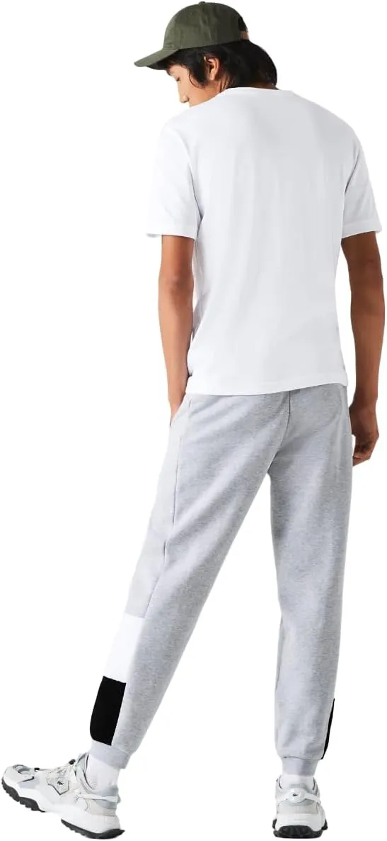 Lacoste Men's Branded Colorblock Fleece Jogging Pants