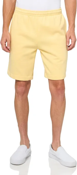 Lacoste Men's Fleece Shorts, Yellow, Large