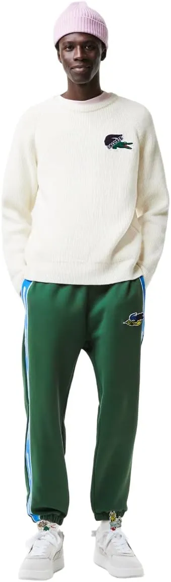 Lacoste Men's Holiday Branded Band Trackpants