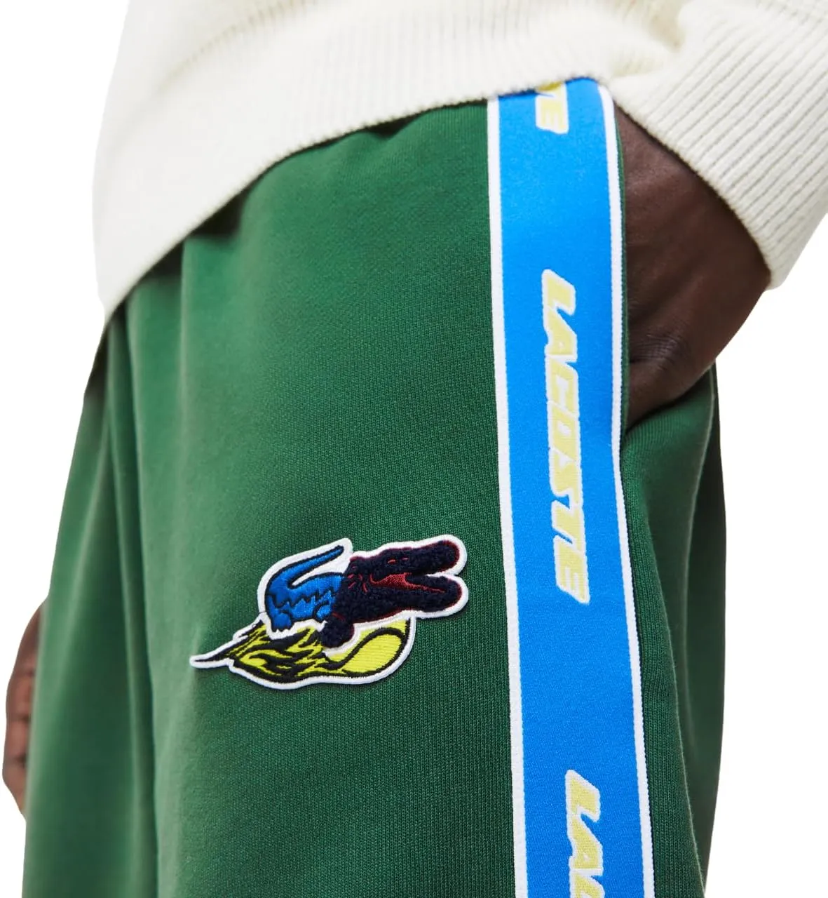 Lacoste Men's Holiday Branded Band Trackpants