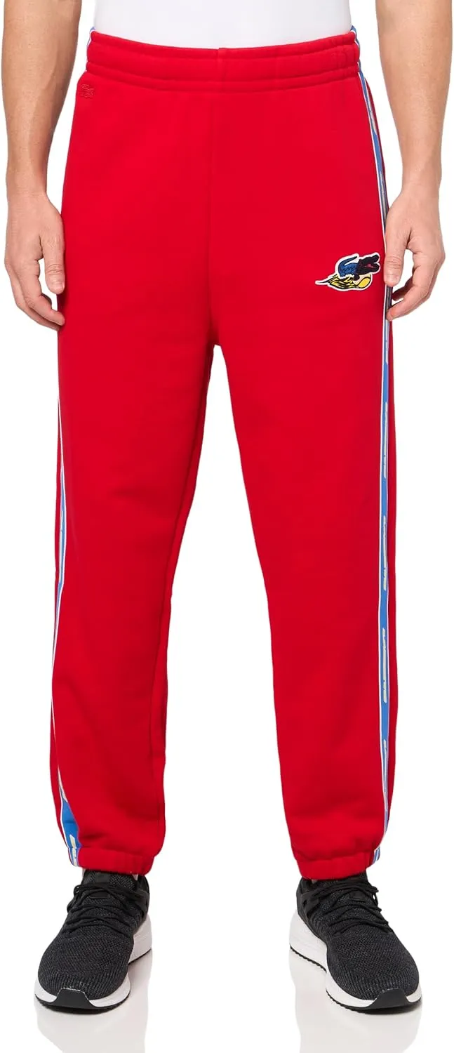 Lacoste Men's Holiday Branded Band Trackpants