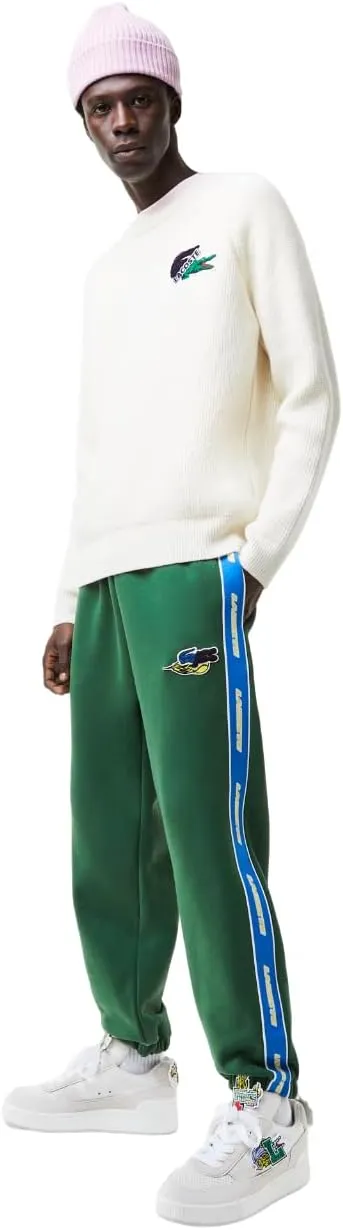 Lacoste Men's Holiday Branded Band Trackpants