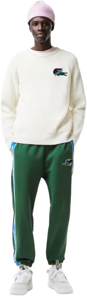 Lacoste Men's Holiday Branded Band Trackpants