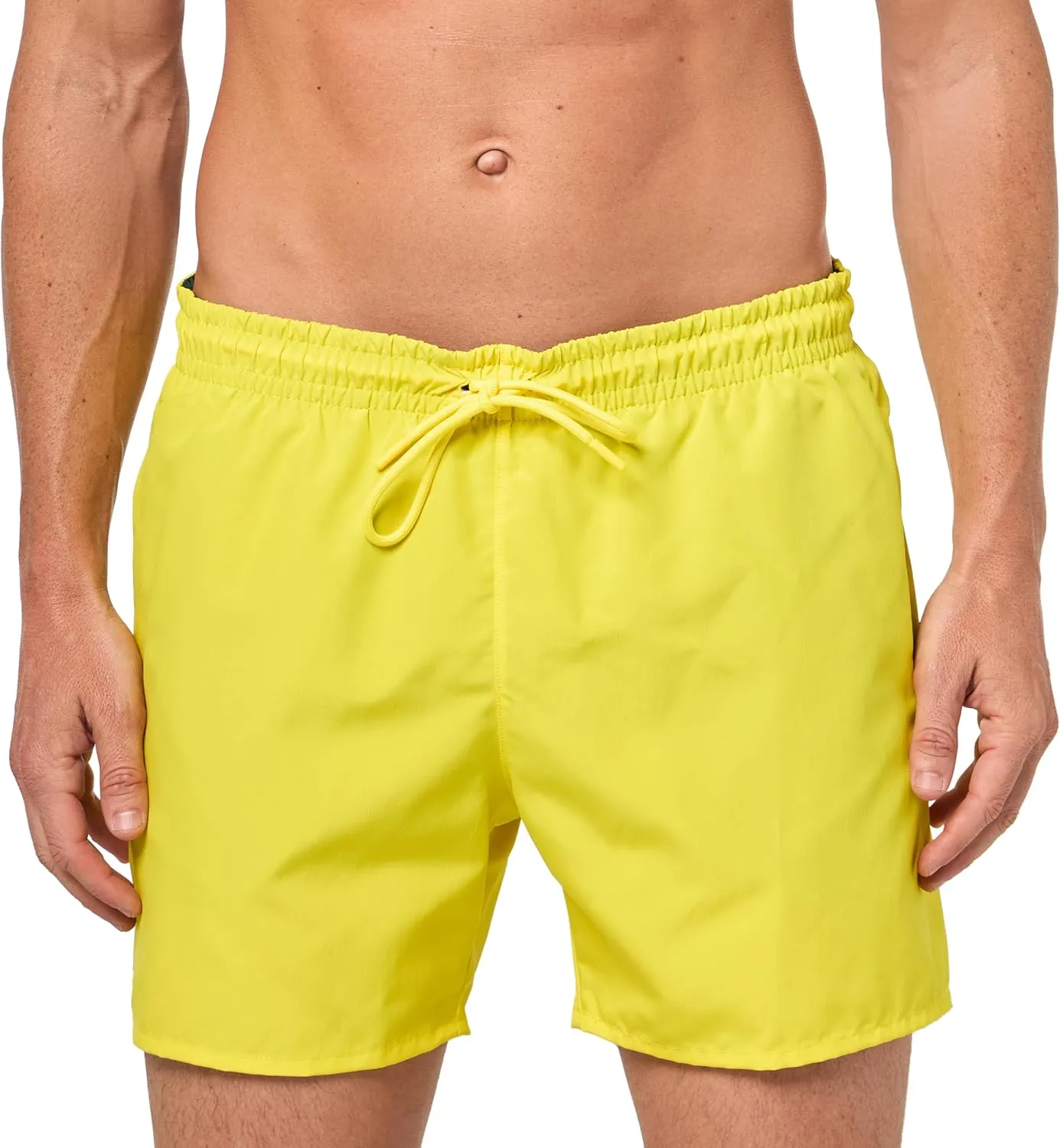 Lacoste Men's Lightweight Monochrome Swim Trunks