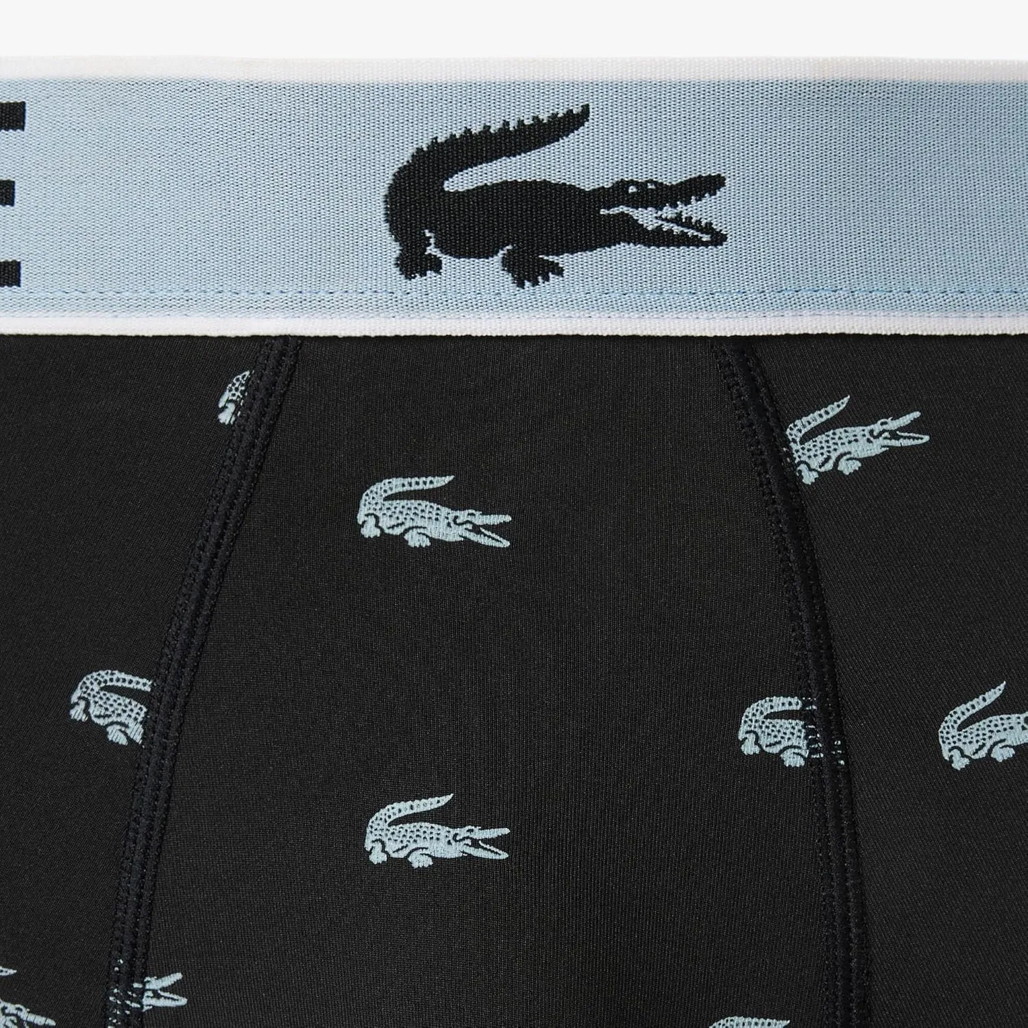 Lacoste Men's Recycled Polyester Jersey Trunk Three-Pack