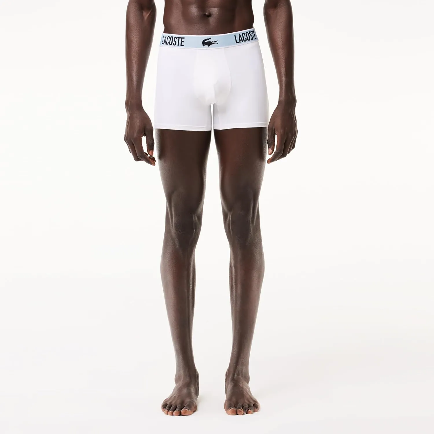 Lacoste Men's Recycled Polyester Jersey Trunk Three-Pack