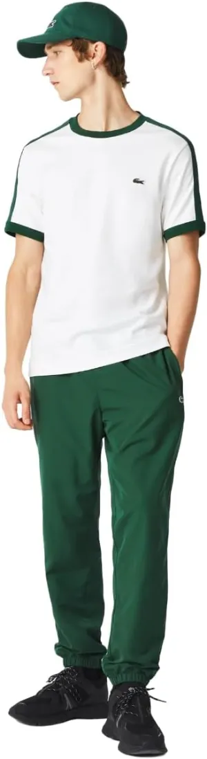 Lacoste Men's Regular Fit Water-Repellent Taffeta Trackpants, Bouleau, X-Large
