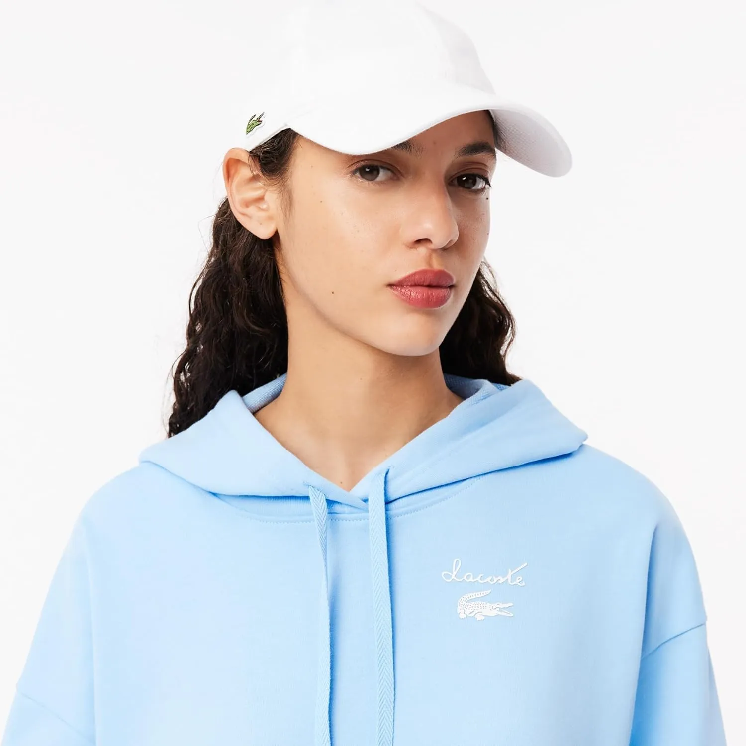 Lacoste Women's Oversized Logo Hoodie