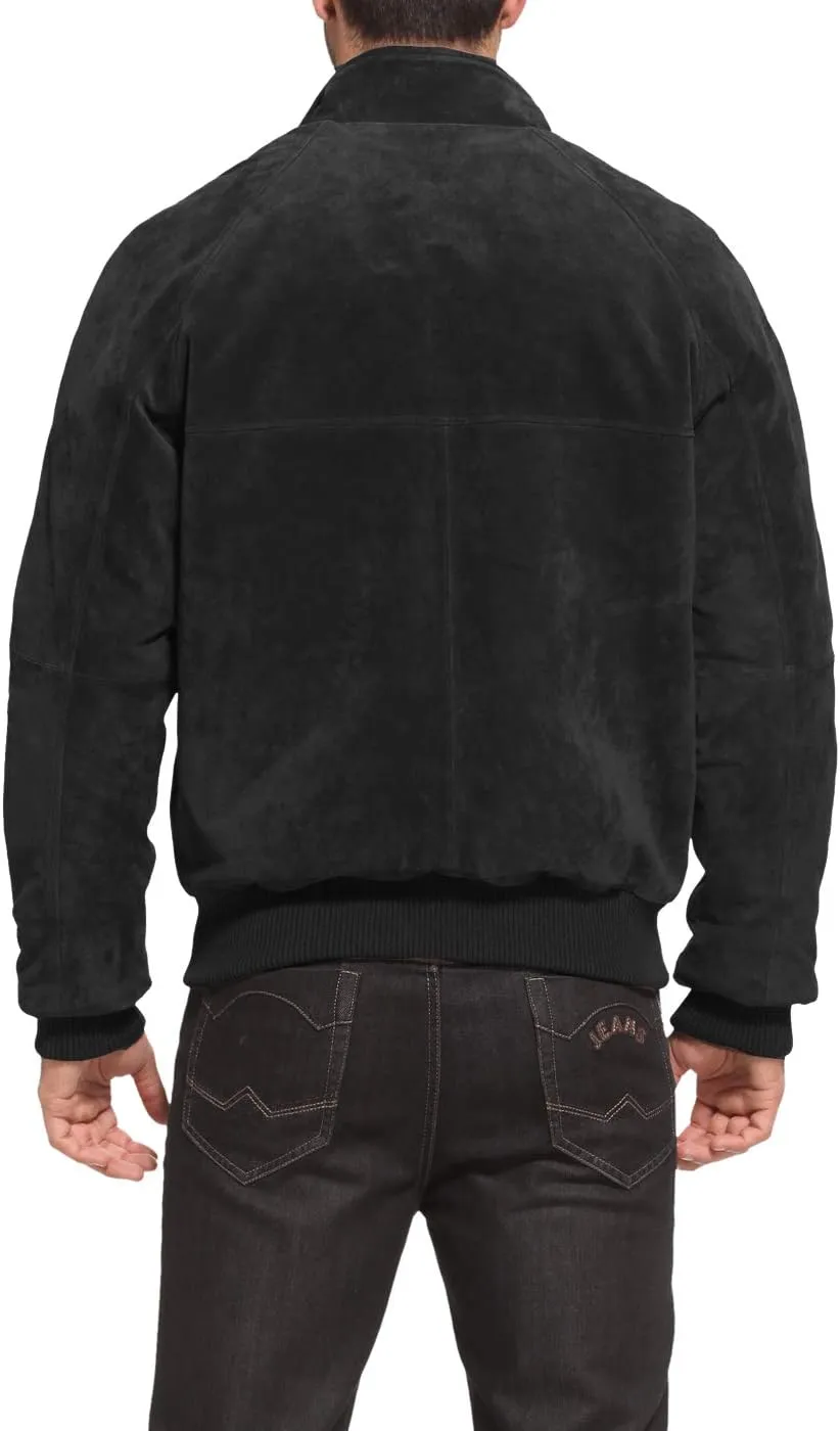 Landing Leathers Men WWII Leather Bomber Jacket (Also available in Big and Tall)