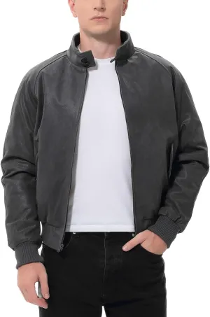 Landing Leathers Men WWII Leather Bomber Jacket (Also available in Big and Tall)