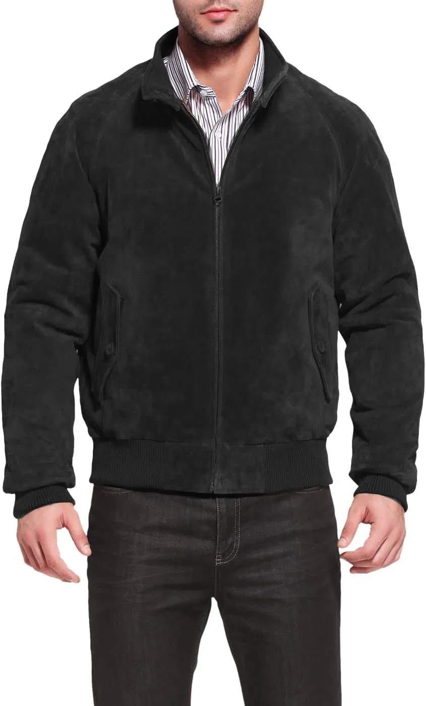 Landing Leathers Men WWII Leather Bomber Jacket (Also available in Big and Tall)