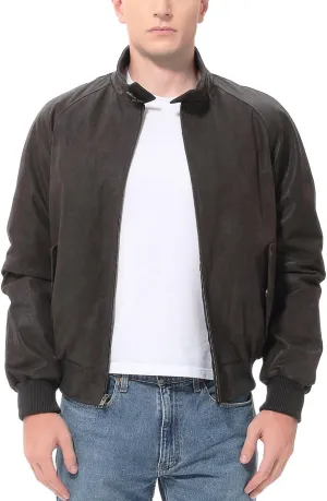 Landing Leathers Men WWII Leather Bomber Jacket (Also available in Big and Tall)